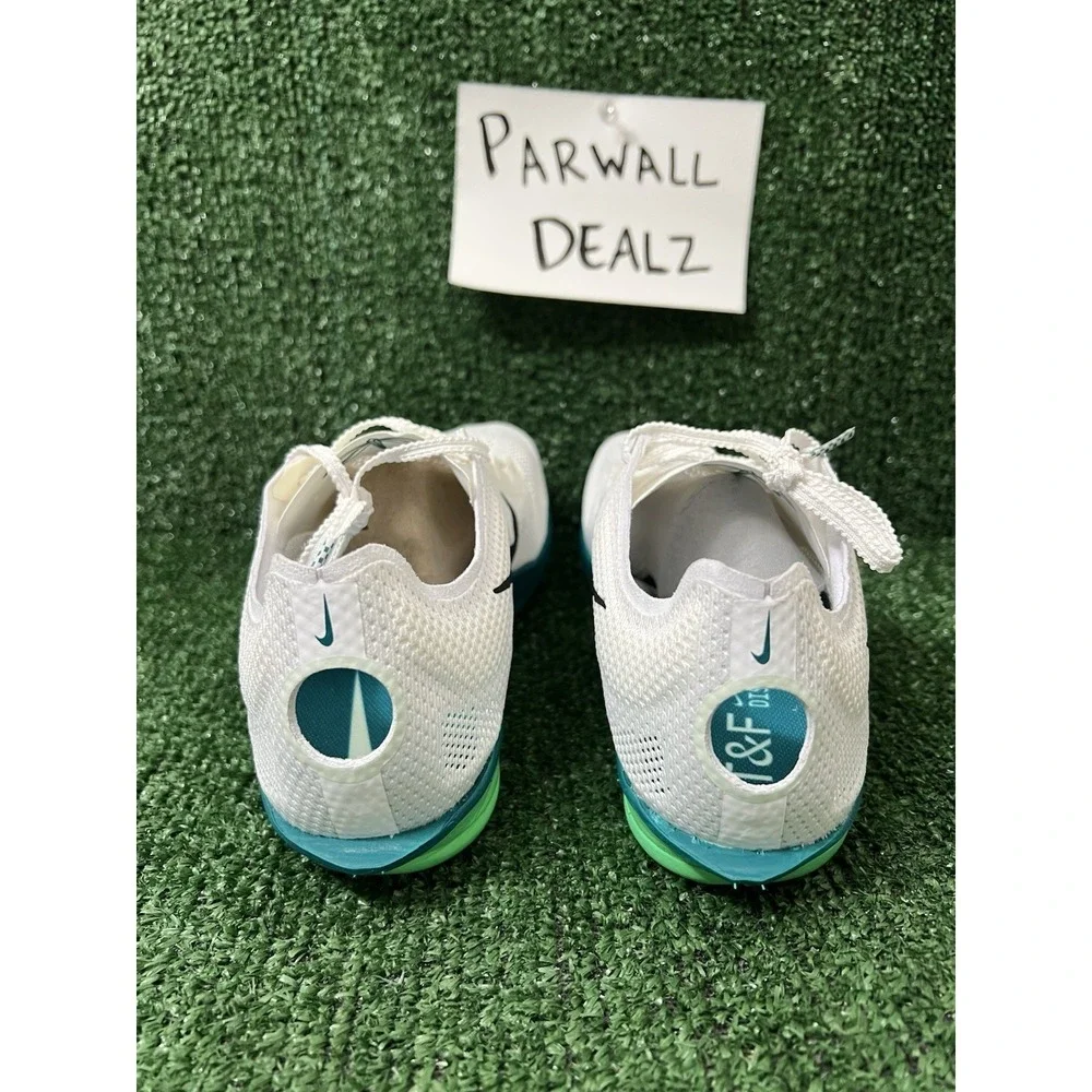 Nike Air ZoomX Dragonfly 2 White Racing Running Track Shoes Size 11.5 FD8413 102